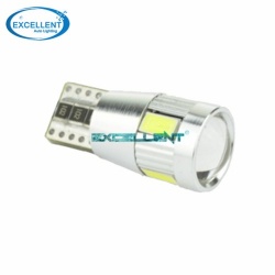 T10 6 5630SMD canbus with lens