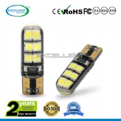 T10 12 3528SMD Canbus with Silicone