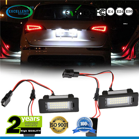 Audi Q5 LED License Plate Light