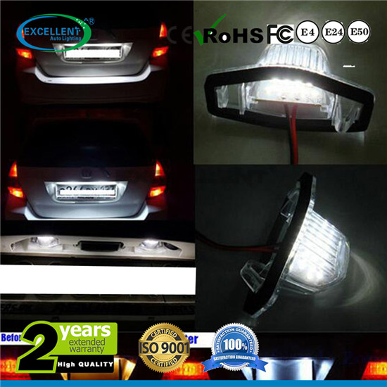 Honda Jazz LED License Plate Light