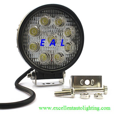 27W Round LED Work Light