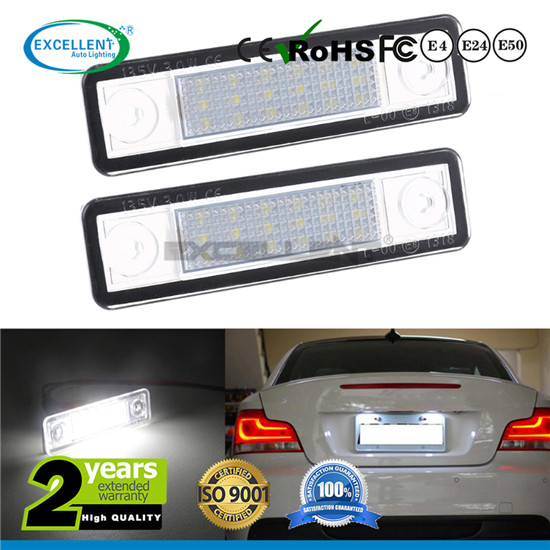 Opel LED License Plate Light