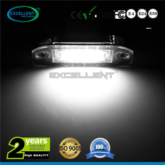 Volvo LED License Plate Light-A