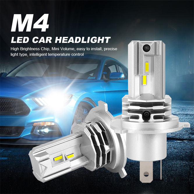 M4 40W 6400lm H/L LED Headlight H4 H13 9004 9007