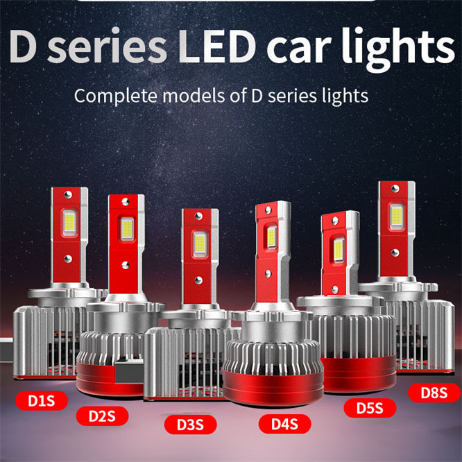 A3 D1S D2S D3S 35W Canbus LED Headlight 12000lm D4S D5S D8S Xenon Headlight Bulb