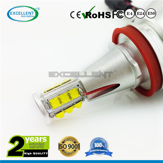 H8 96W CREE LED Angel Eyes Halo Ring LED Marker Built-in Fan