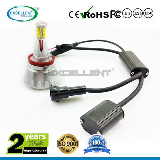 H8 96W CREE LED Angel Eyes Halo Ring LED Marker Built-in Fan