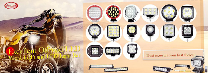 Excellent Offroad LED Work Light and LED Light Bar