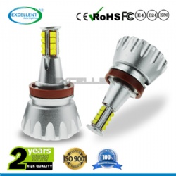 H8 128W CREE LED Angel Eyes Halo Ring LED Marker Built-in Fan