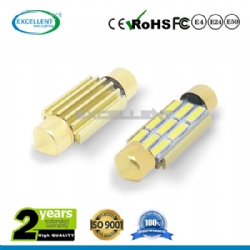 C5W 9 7020SMD Canbus(Gold Aluminum)