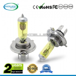 H4/H7 Golden Yellow Halogen Bulb