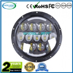 Jeep Wrangler 7inch 80W H/L LED Headlight