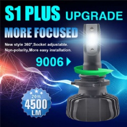 S1 Plus 40W 9000lm LED Headlight H4 H7 H8 H11 9005 9006