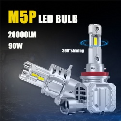 M5P 90W 20000lm H/L H4 LED Headlight H13 9004 9007