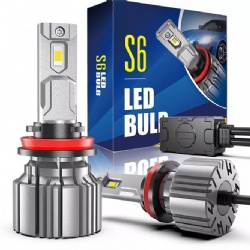 S6 30W H7 H4 LED Headlight 10800lm H8 HB3 9005 HB4 9006 H11 9004 9007 H13 9012