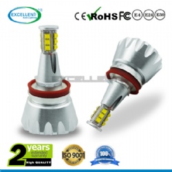 H8 96W CREE LED Angel Eyes Halo Ring LED Marker Built-in Fan